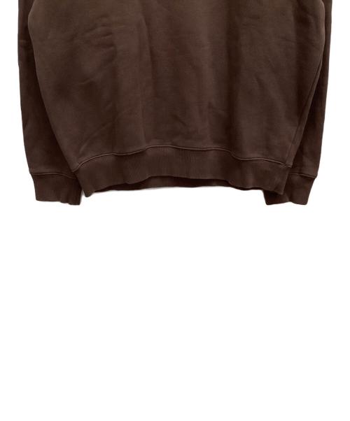 032c（ゼロスリーツーシー）032c (ゼロスリーツーシー) スウェット ブラウン サイズ:Mの古着・服飾アイテム