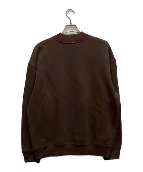 032c（ゼロスリーツーシー）032c (ゼロスリーツーシー) スウェット ブラウン サイズ:Mの古着・服飾アイテム