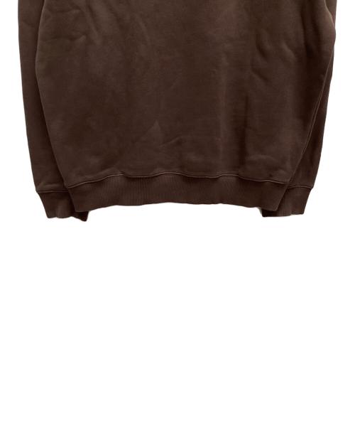 032c（ゼロスリーツーシー）032c (ゼロスリーツーシー) スウェット ブラウン サイズ:Mの古着・服飾アイテム