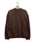 032c（ゼロスリーツーシー）の古着「スウェット」｜ブラウン