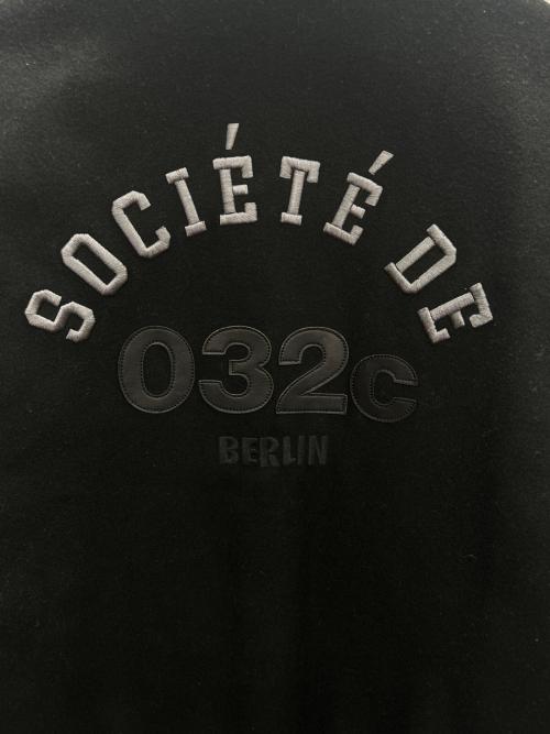 032c（ゼロスリーツーシー）032c (ゼロスリーツーシー) スタジャン ブラック サイズ:Mの古着・服飾アイテム