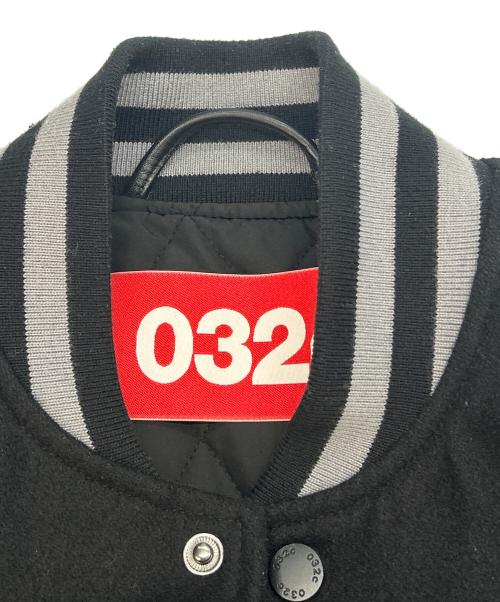 032c（ゼロスリーツーシー）032c (ゼロスリーツーシー) スタジャン ブラック サイズ:Mの古着・服飾アイテム