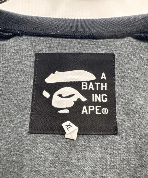 A BATHING APE（ア ベイシング エイプ）A BATHING APE (ア ベイシング エイプ) トラックジャケット ブラック サイズ:XLの古着・服飾アイテム