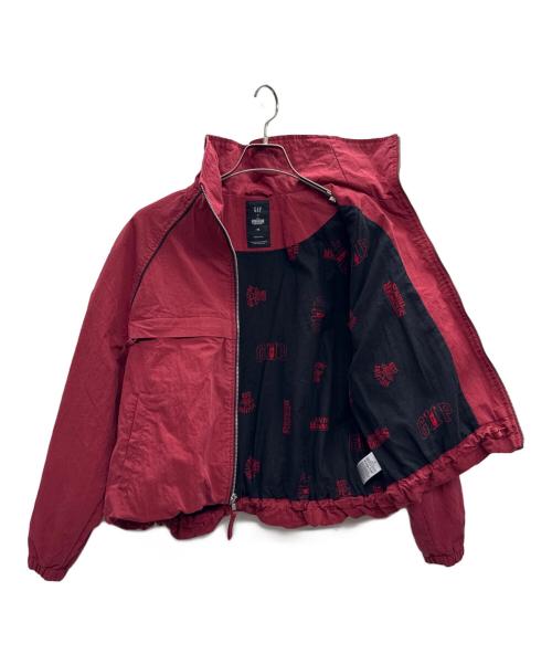 GAP（ギャップ）GAP (ギャップ) STRANGER THINGS (ストレンジャーシングス) トラックジャケット レッド サイズ:XSの古着・服飾アイテム