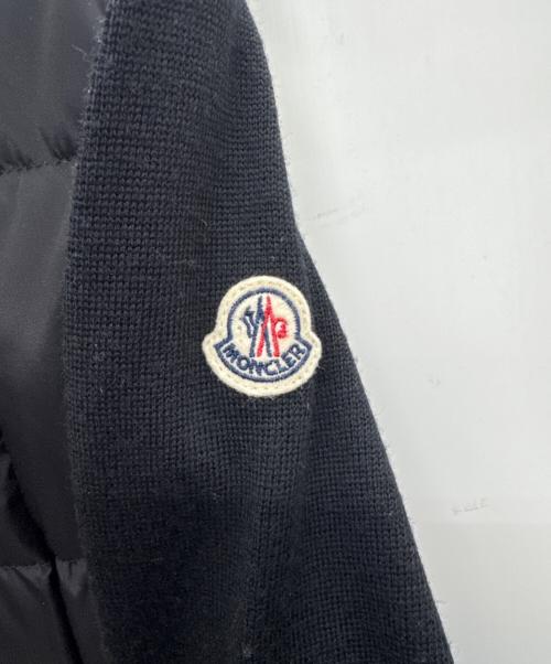 MONCLER（モンクレール）MONCLER (モンクレール) ダウンジャケット ブラック サイズ:Mの古着・服飾アイテム