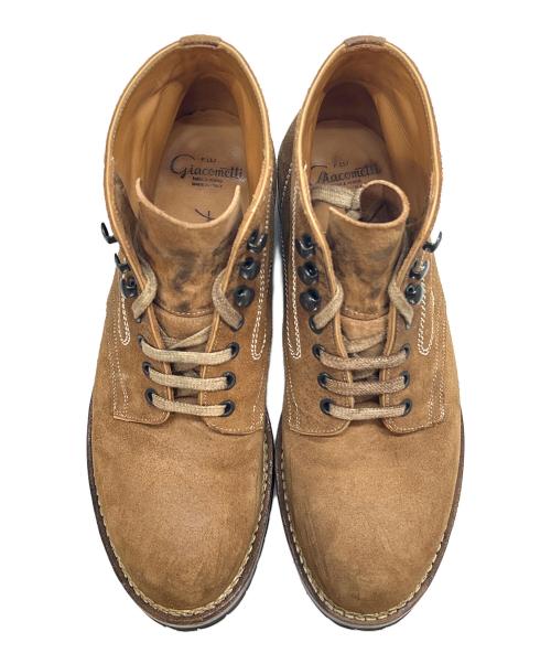 F.LLI Giacometti（フラテッリ ジャコメッティ）F.LLI Giacometti (フラテッリ ジャコメッティ) レースアップシューズ MARMOLADA ブラウン サイズ:42の古着・服飾アイテム