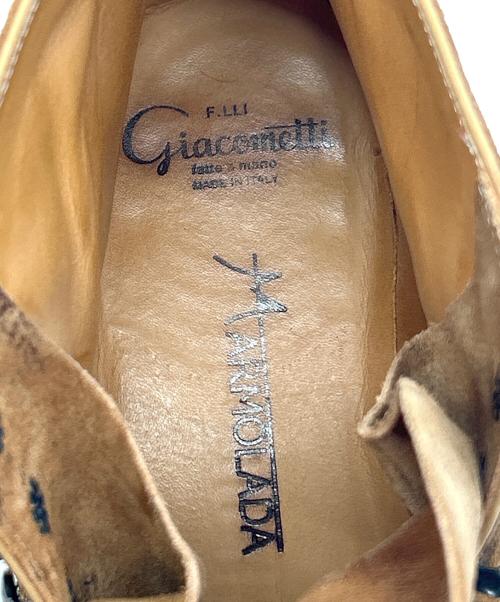 F.LLI Giacometti（フラテッリ ジャコメッティ）F.LLI Giacometti (フラテッリ ジャコメッティ) レースアップシューズ MARMOLADA ブラウン サイズ:42の古着・服飾アイテム