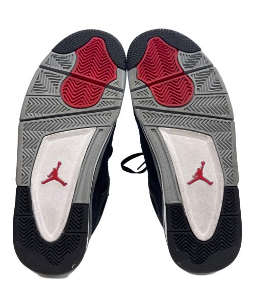 NIKE（ナイキ）NIKE (ナイキ) AIR JORDAN 4 RETRO SE ブラック サイズ:27.5の古着・服飾アイテム