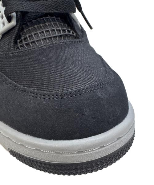 NIKE（ナイキ）NIKE (ナイキ) AIR JORDAN 4 RETRO SE ブラック サイズ:27.5の古着・服飾アイテム