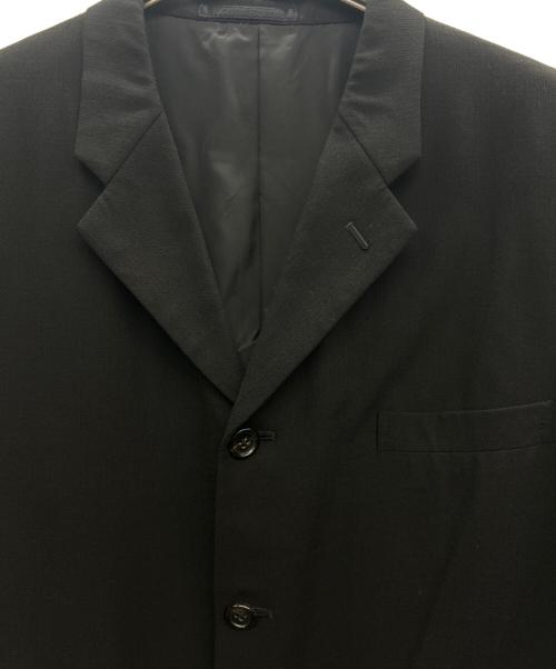 COMME des GARCONS（コムデギャルソン）COMME des GARCONS (コムデギャルソン) セットアップスーツ ブラック サイズ:ジャケット:SIZE L パンツ:SIZE Mの古着・服飾アイテム