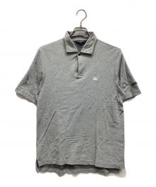 BURBERRY GOLF（バーバリーゴルフ）の古着「ポロシャツ」｜グレー