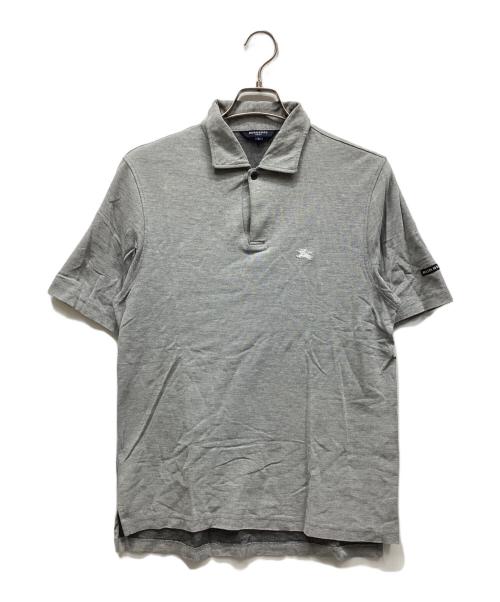 BURBERRY GOLF（バーバリーゴルフ）BURBERRY GOLF (バーバリーゴルフ) ポロシャツ グレー サイズ:Lの古着・服飾アイテム