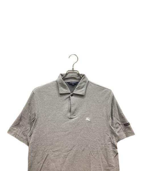 BURBERRY GOLF（バーバリーゴルフ）BURBERRY GOLF (バーバリーゴルフ) ポロシャツ グレー サイズ:Lの古着・服飾アイテム