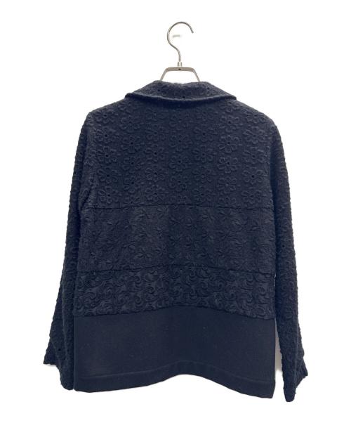tricot COMME des GARCONS（トリココムデギャルソン）tricot COMME des GARCONS (トリココムデギャルソン) ウールジャケット ブラック サイズ:Sの古着・服飾アイテム