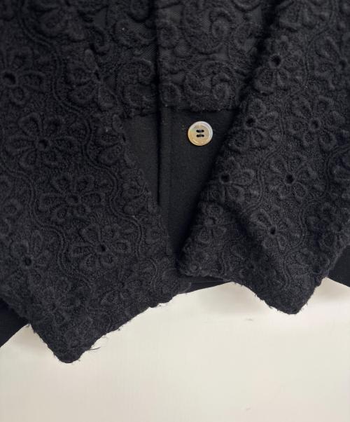 tricot COMME des GARCONS（トリココムデギャルソン）tricot COMME des GARCONS (トリココムデギャルソン) ウールジャケット ブラック サイズ:Sの古着・服飾アイテム