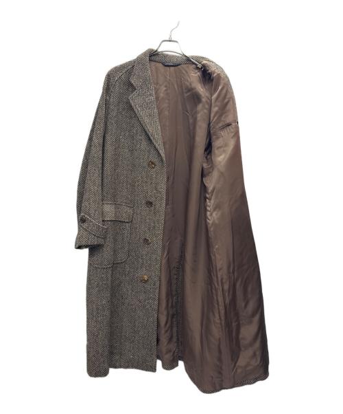 POLO RALPH LAUREN（ポロ・ラルフローレン）POLO RALPH LAUREN (ポロ・ラルフローレン) ヘリンボーンコート ブラウン サイズ:不明の古着・服飾アイテム