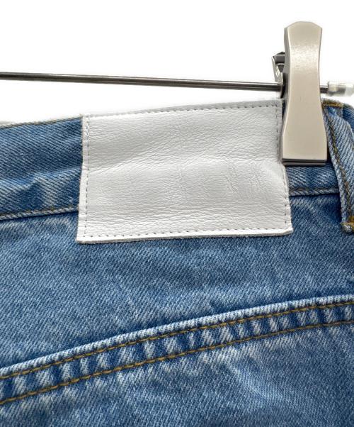 MACPHEE（マカフィー）MACPHEE (マカフィー) パールデニムコクーンテーパードパンツ インディゴ サイズ:36の古着・服飾アイテム