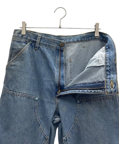CarHartt（カーハート）CarHartt (カーハート) ダブルニーデニムペインターパンツ インディゴ サイズ:不明の古着・服飾アイテム