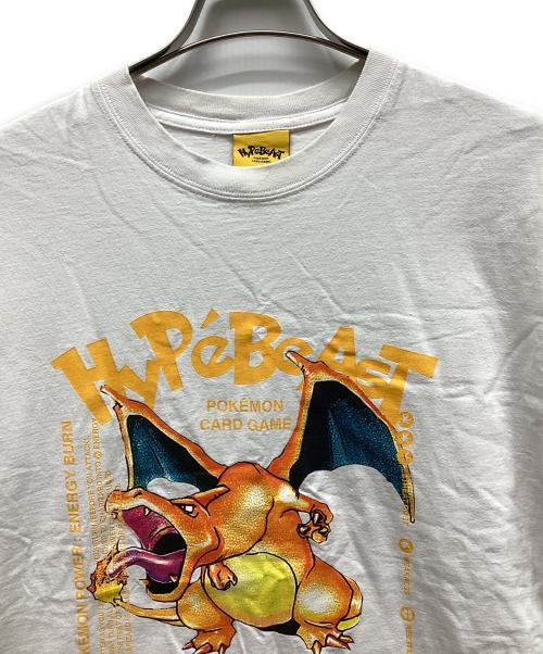 HYPEBEAST（ハイプビースト）HYPEBEAST (ハイプビースト) 半袖カットソー ホワイト サイズ:Lの古着・服飾アイテム