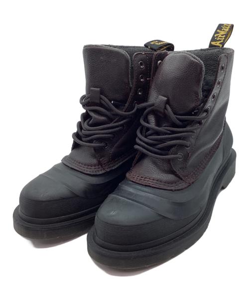 Dr.Martens（ドクターマーチン）Dr.Martens (ドクターマーチン) 8ホールブーツ ブラック×ブラウン サイズ:UK7の古着・服飾アイテム