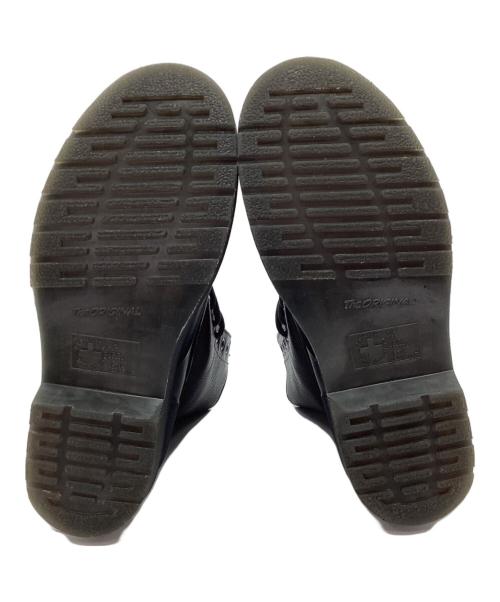 Dr.Martens（ドクターマーチン）Dr.Martens (ドクターマーチン) 8ホールブーツ ブラック×ブラウン サイズ:UK7の古着・服飾アイテム
