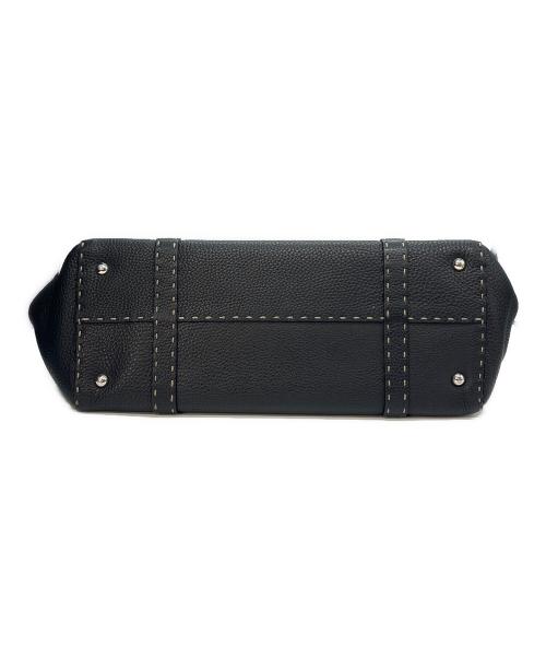 FENDI（フェンディ）FENDI (フェンディ) ハンドバッグ セレリア ミニリンダ ブラックの古着・服飾アイテム