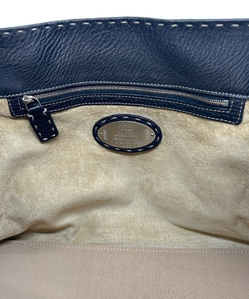 FENDI（フェンディ）FENDI (フェンディ) ハンドバッグ セレリア ミニリンダ ブラックの古着・服飾アイテム