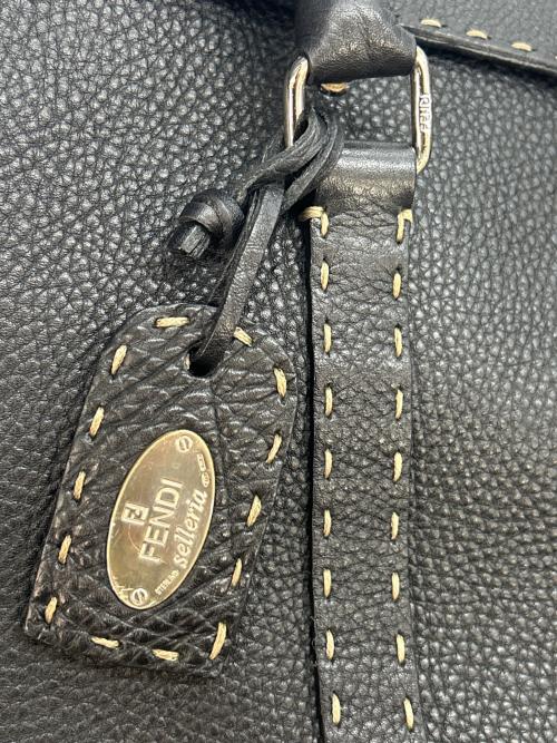 FENDI（フェンディ）FENDI (フェンディ) ハンドバッグ セレリア ミニリンダ ブラックの古着・服飾アイテム