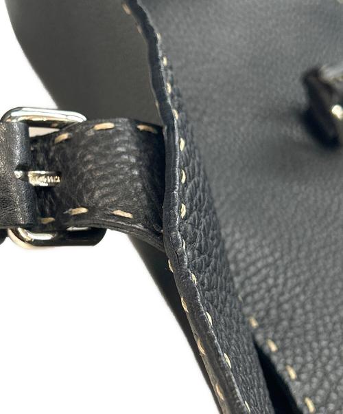 FENDI（フェンディ）FENDI (フェンディ) ハンドバッグ セレリア ミニリンダ ブラックの古着・服飾アイテム