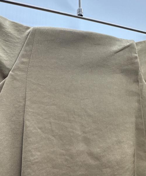 anuans（アニュアンス）anuans (アニュアンス) ヴィンテージサテンドレープスカート ブラウン サイズ:Mの古着・服飾アイテム