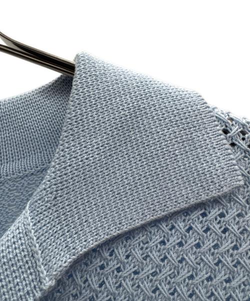 FILIPPO DE LAURENTIIS（フィリッポ・デ・ローレンティス）FILIPPO DE LAURENTIIS (フィリッポ・デ・ローレンティス) POLO SKIPPER MC スカイブルー サイズ:50の古着・服飾アイテム