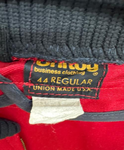 Unitog（ユニトグ）Unitog (ユニトグ) ワークジャケット レッド サイズ:44の古着・服飾アイテム