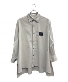 jieda（ジエダ）の古着「オーバーサイズドシャツジャケット」｜ホワイト