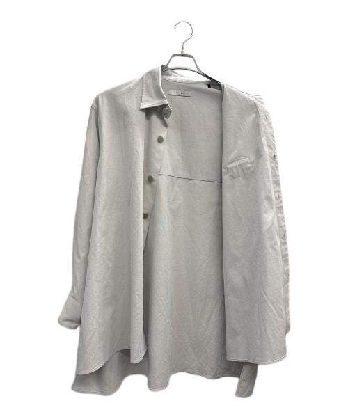 jieda（ジエダ）jieda (ジエダ) オーバーサイズドシャツジャケット ホワイト サイズ:2の古着・服飾アイテム