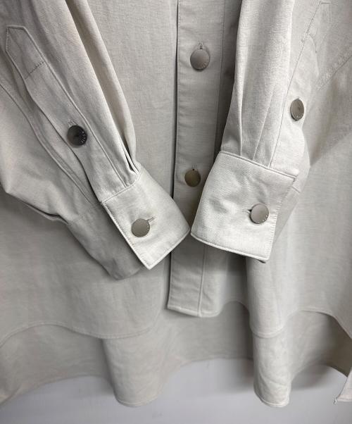 jieda（ジエダ）jieda (ジエダ) オーバーサイズドシャツジャケット ホワイト サイズ:2の古着・服飾アイテム