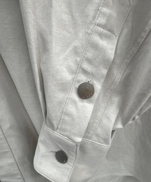 jieda（ジエダ）jieda (ジエダ) オーバーサイズドシャツジャケット ホワイト サイズ:2の古着・服飾アイテム