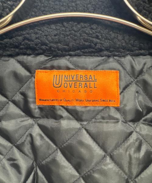UNIVERSAL OVERALL（ユニバーサルオーバーオール）UNIVERSAL OVERALL (ユニバーサルオーバーオール) HIGH FIVE FACTORY (ハイファイブファクトリー) N-1 JACKET ブラック サイズ:XL 未使用品の古着・服飾アイテム
