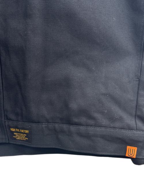 UNIVERSAL OVERALL（ユニバーサルオーバーオール）UNIVERSAL OVERALL (ユニバーサルオーバーオール) HIGH FIVE FACTORY (ハイファイブファクトリー) N-1 JACKET ブラック サイズ:XL 未使用品の古着・服飾アイテム
