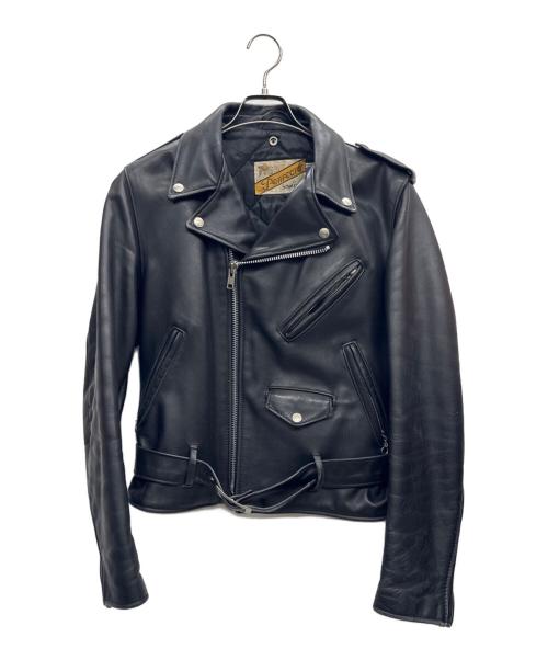 Schott（ショット）Schott (ショット) PERFECTO ジャケット ブラック サイズ:38の古着・服飾アイテム