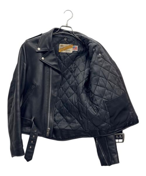 Schott（ショット）Schott (ショット) PERFECTO ジャケット ブラック サイズ:38の古着・服飾アイテム