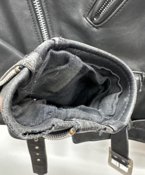 Schott（ショット）Schott (ショット) PERFECTO ジャケット ブラック サイズ:38の古着・服飾アイテム