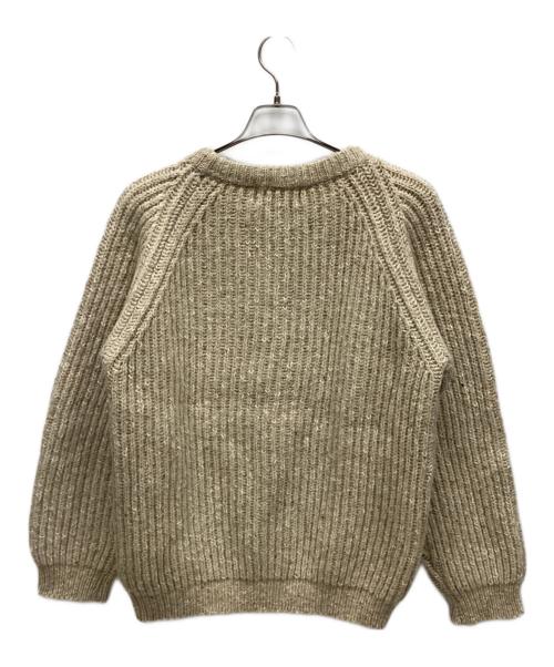 Highland Club（ハイランドクラブ）Highland Club (ハイランドクラブ) 厚手ニット ベージュ サイズ:Mの古着・服飾アイテム