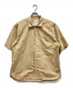 DANTONダントン）の古着「半袖シャツ」｜ベージュ