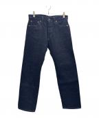 ONI DENIMオニデニム）の古着「Neat Straight 20oz Deep Indigo Secret Denim」｜ネイビー