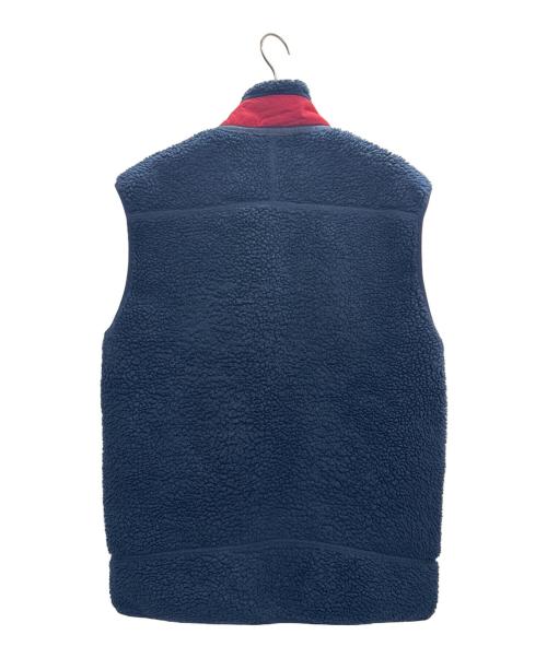 Patagonia（パタゴニア）Patagonia (パタゴニア) クラシックレトロXベスト ネイビー×レッド サイズ:Mの古着・服飾アイテム