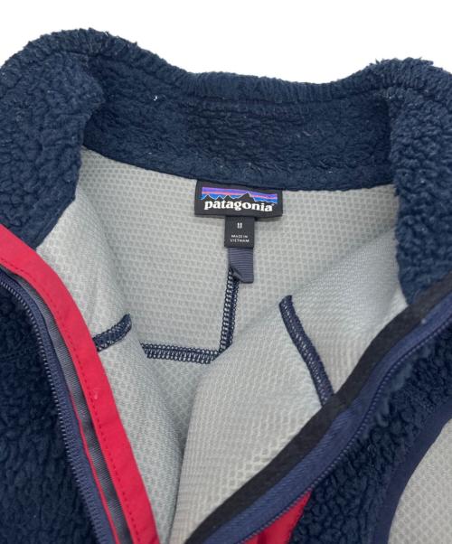 Patagonia（パタゴニア）Patagonia (パタゴニア) クラシックレトロXベスト ネイビー×レッド サイズ:Mの古着・服飾アイテム