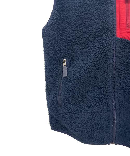 Patagonia（パタゴニア）Patagonia (パタゴニア) クラシックレトロXベスト ネイビー×レッド サイズ:Mの古着・服飾アイテム
