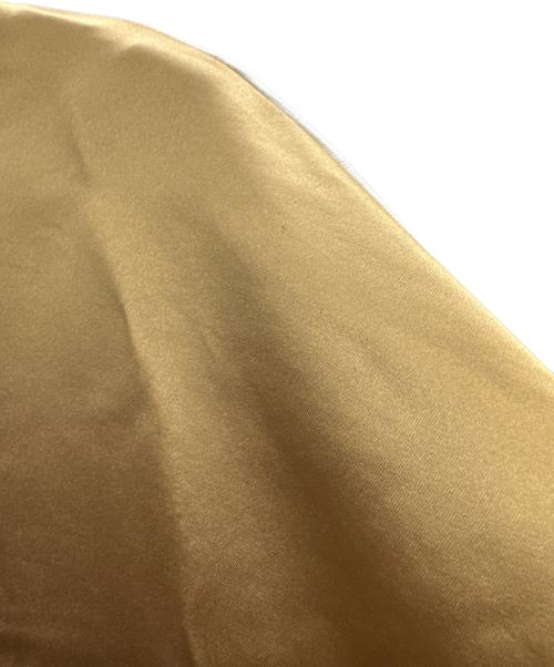 CULLNI（クルニ）CULLNI (クルニ) Satin Mix Pocket Pullover ホワイト×ブラウン サイズ:2の古着・服飾アイテム