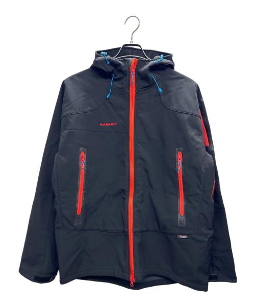 MAMMUT（マムート）MAMMUT (マムート) ソフトシェルジャケット ブラック サイズ:XXLの古着・服飾アイテム