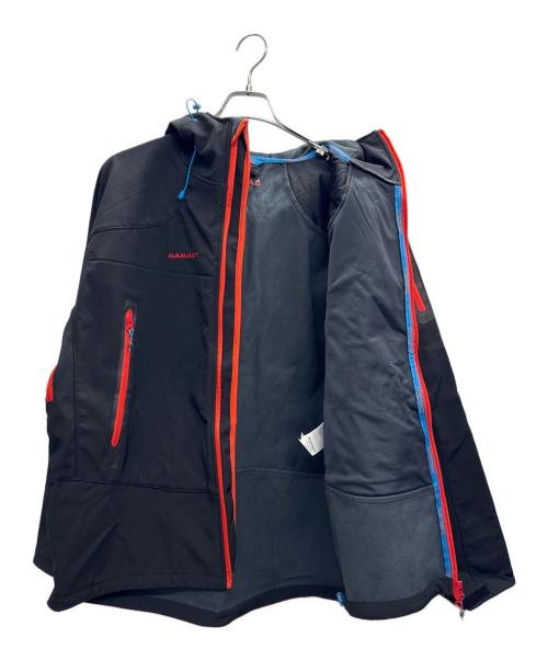 MAMMUT（マムート）MAMMUT (マムート) ソフトシェルジャケット ブラック サイズ:XXLの古着・服飾アイテム